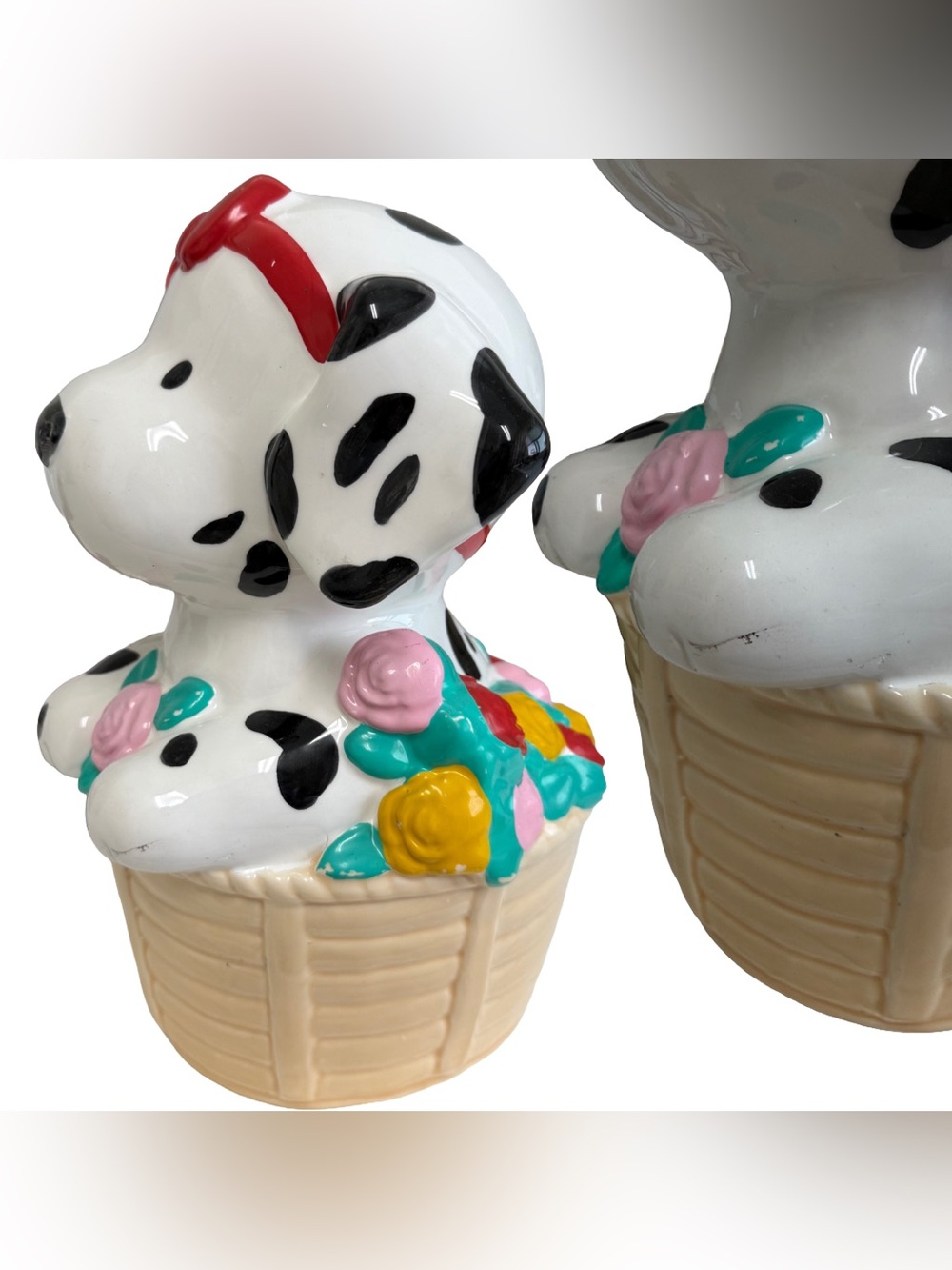 '90s Sanrio Spottie Dottie Figurine Ceramic Coin Bank - Picture 7 of 12